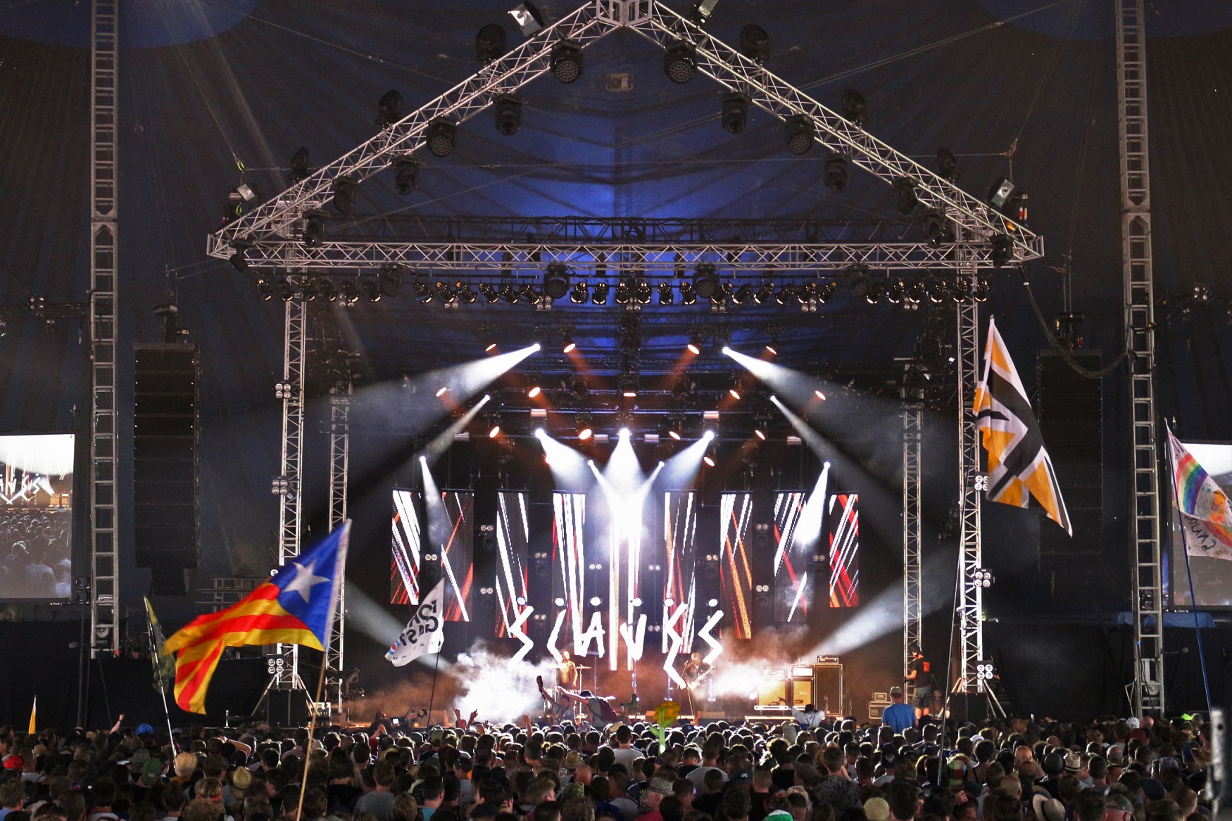 Avolites consoles and servers light up Glastonbury