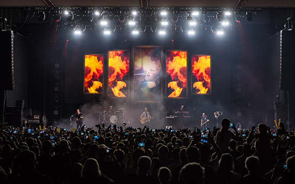 Avolites Ai Q3 Fires Up Visuals for Sunrise Avenue’s Festivals Tour 